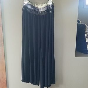 New without tags Sequin dress gauchos never worn